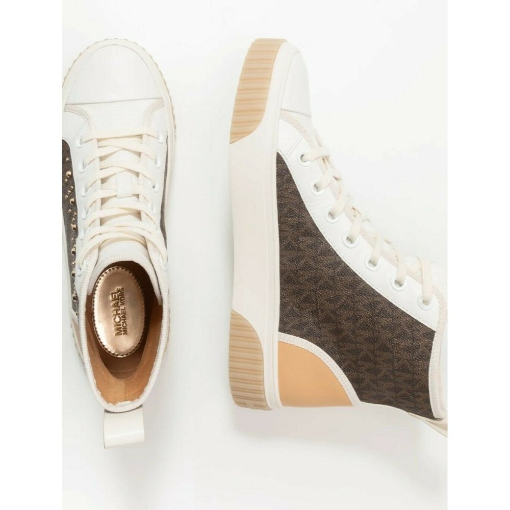 Michael Kors Women's Gertie Studded High Top - Picture 2 of 7